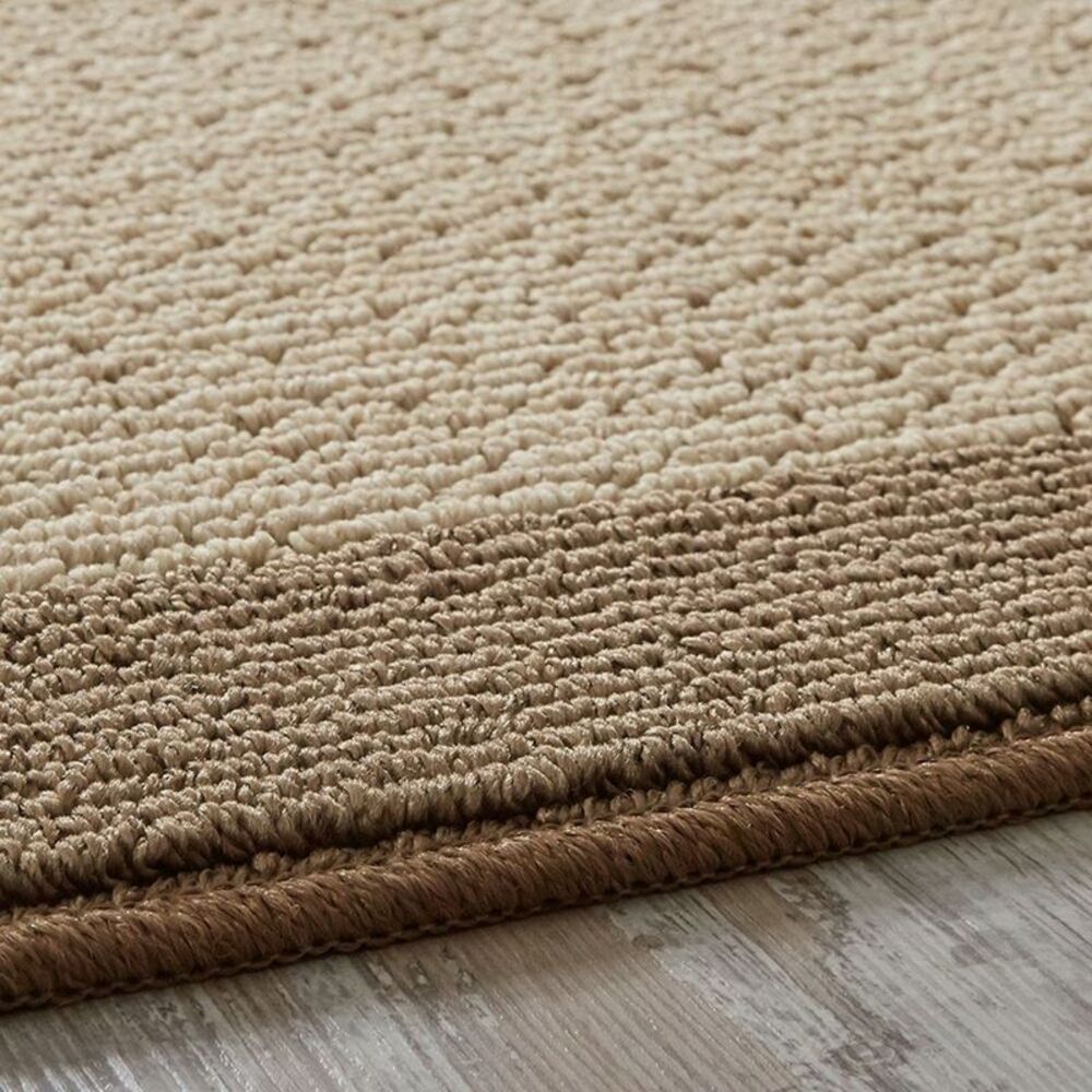 Threshold - 2'6" x 3'10" Threshold Madison Border Accent Rug T Tan - Picture 4 of 6